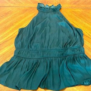 Nine West green halter neck size large